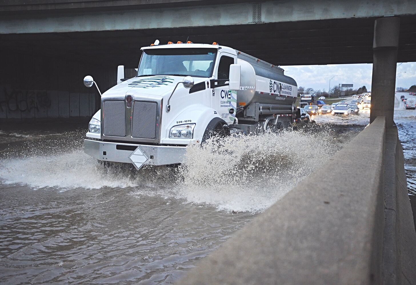 PHOTOS: First spring storms cause flooding, damage