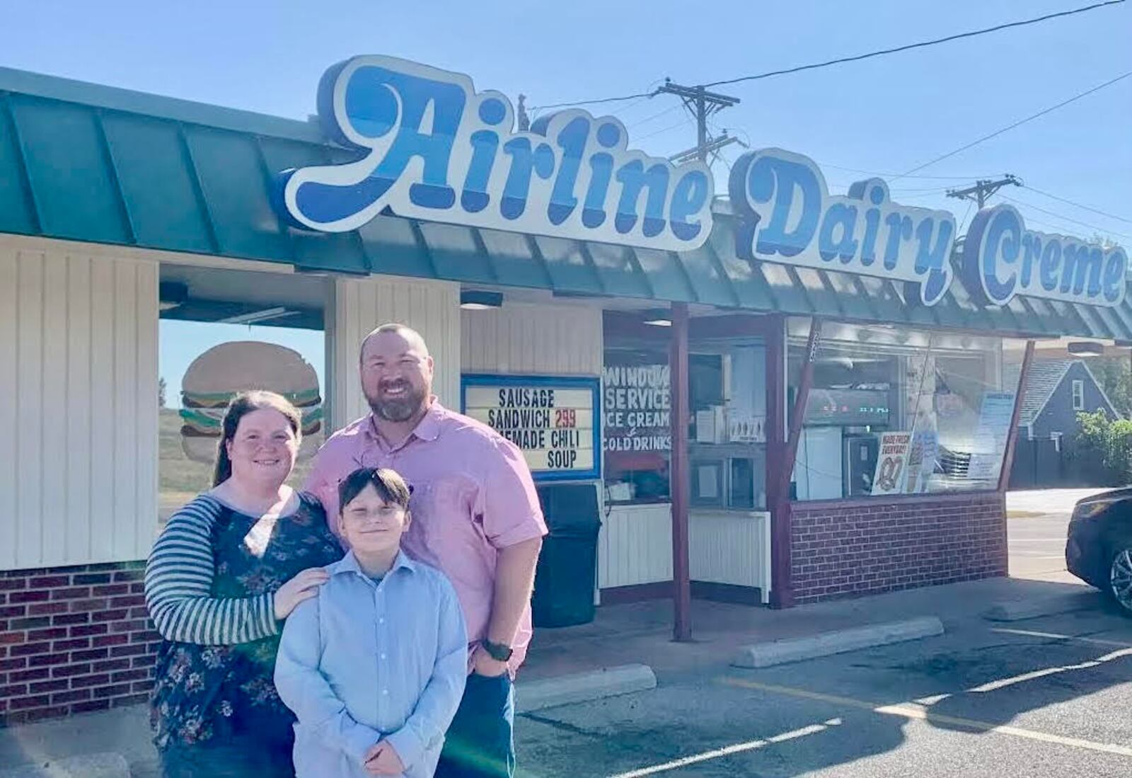 Airline Dairy Creme, a four-generation family business, has been bought by Allen and Sarah Lay, who also own Kona Ice of Troy (CONTRIBUTED PHOTO).