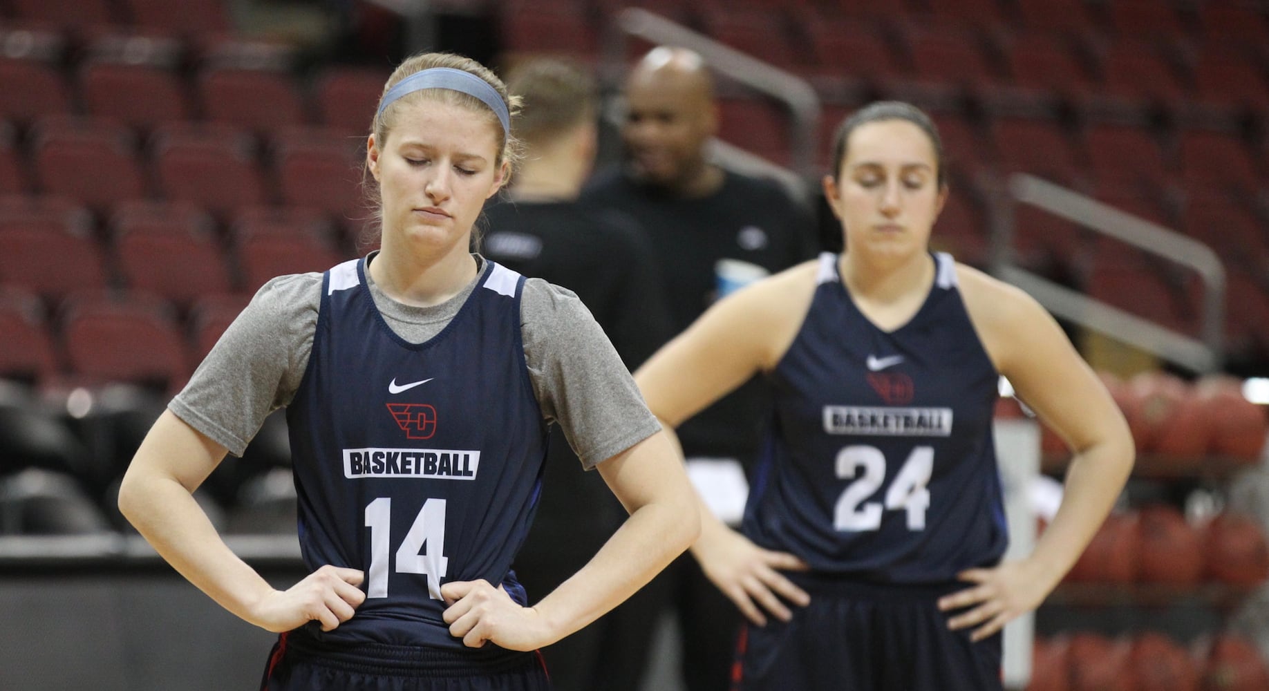 Photos: Dayton Flyers practice in Louisville