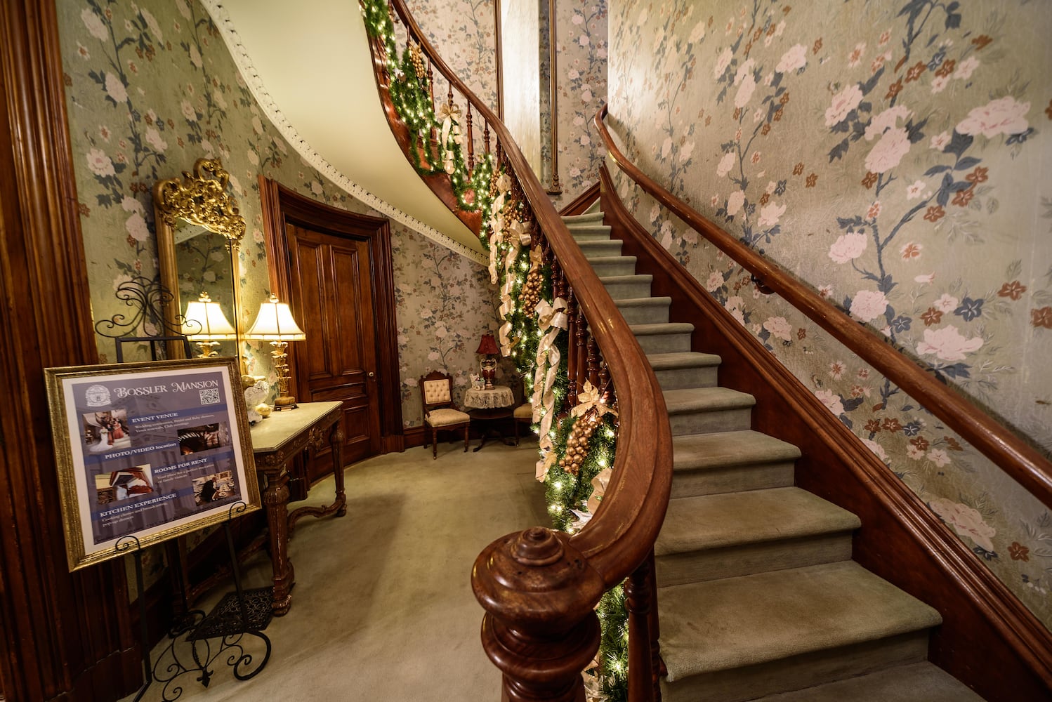 PHOTOS: The Bossler Mansion in St. Anne's Hill decked out for the holidays