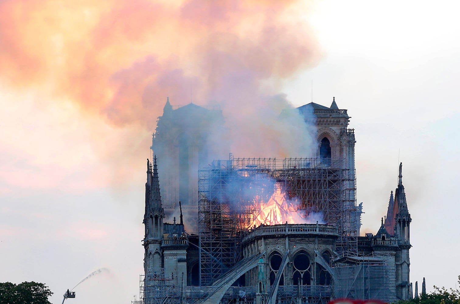 Photos: Paris’ Notre Dame Cathedral on fire