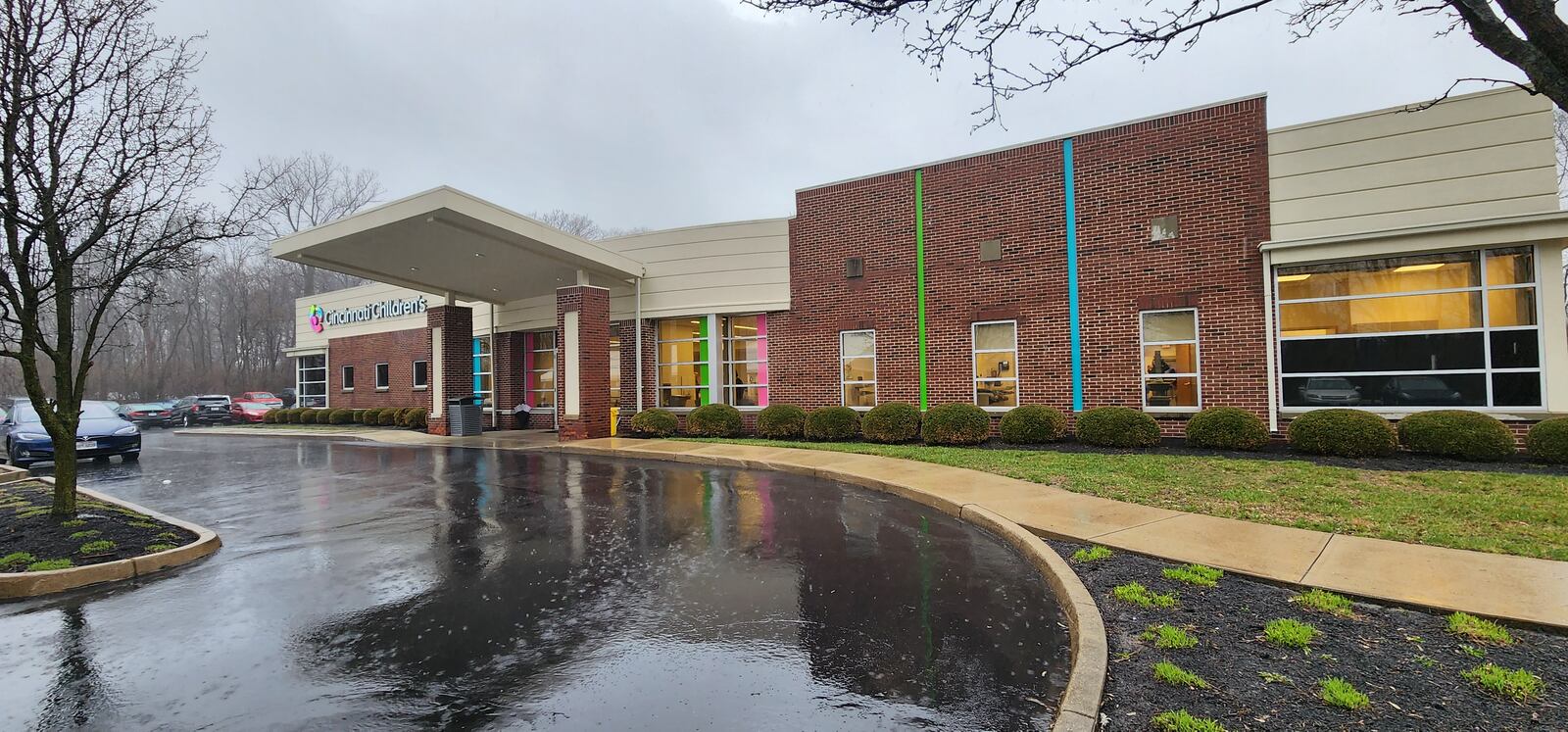 Cincinnati Children's held a dedication ceremony for its new Centerville facility Friday, March 3, 2023. The first day that pediatric patients will be seen at the medical building at 6555 Clyo Road is Monday, March 6, 2023. ERIC SCHWARTZBERG/STAFF