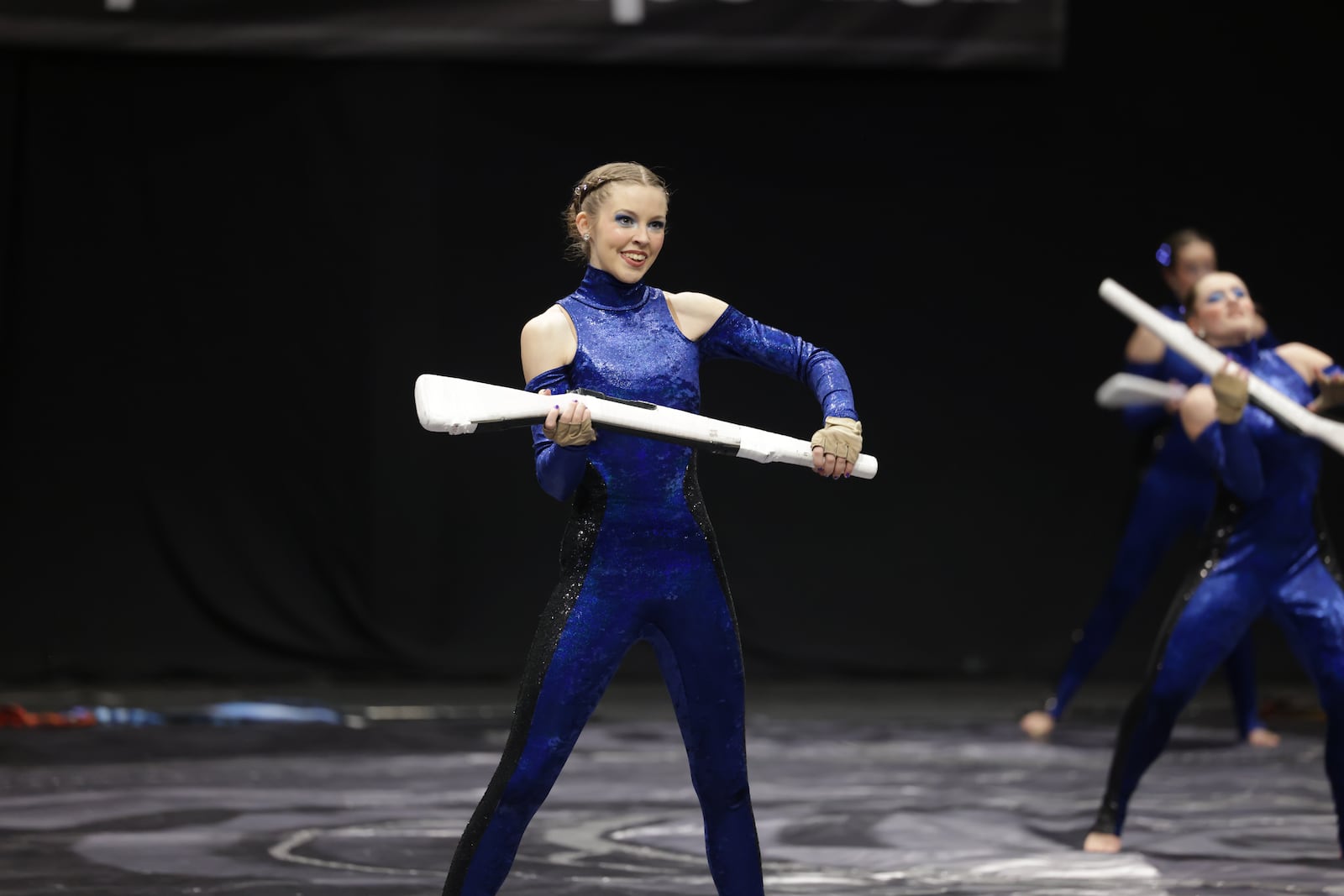 Miamisburg High School Color Guard performs in the WGI World Championships, which were held from Thursday, April 11, to Saturday, April 13, 2024 at various sites throughout Southwest Ohio, including University of Dayton Arena, Dayton Convention Center, the Nutter Center at Wright State University, Cintas Center in Cincinnati and Truist Arena at Northern Kentucky University. CONTRIBUTED