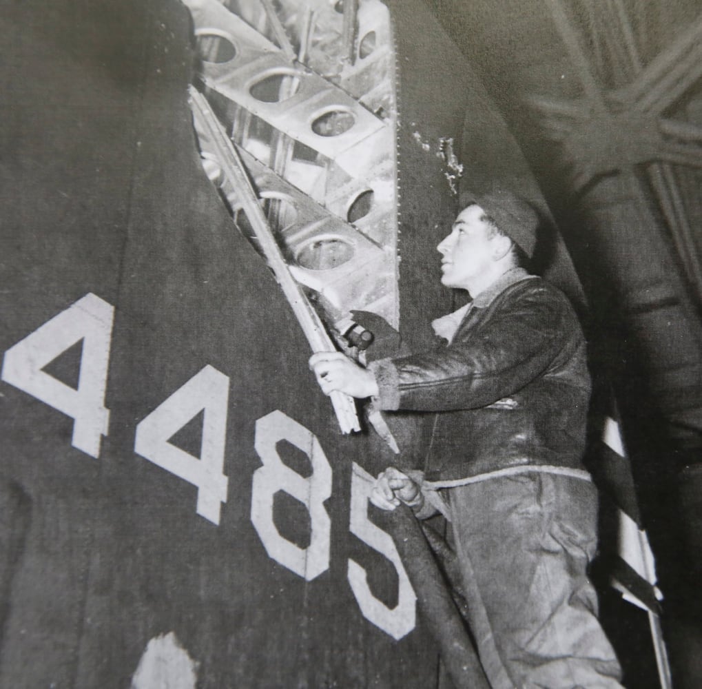 Memphis Belle exhibit taking shape