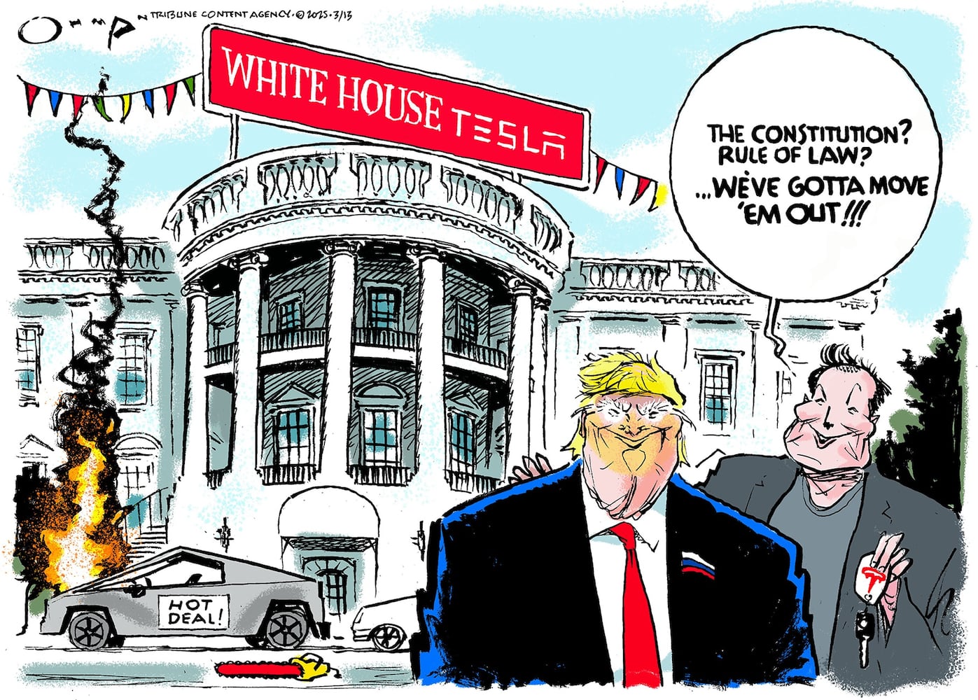 CARTOONS: Jack Ohman, March 20, 2025