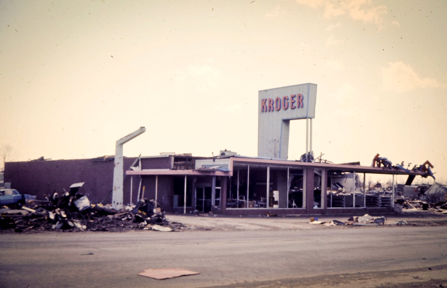 1974 Xenia tornado aftermath