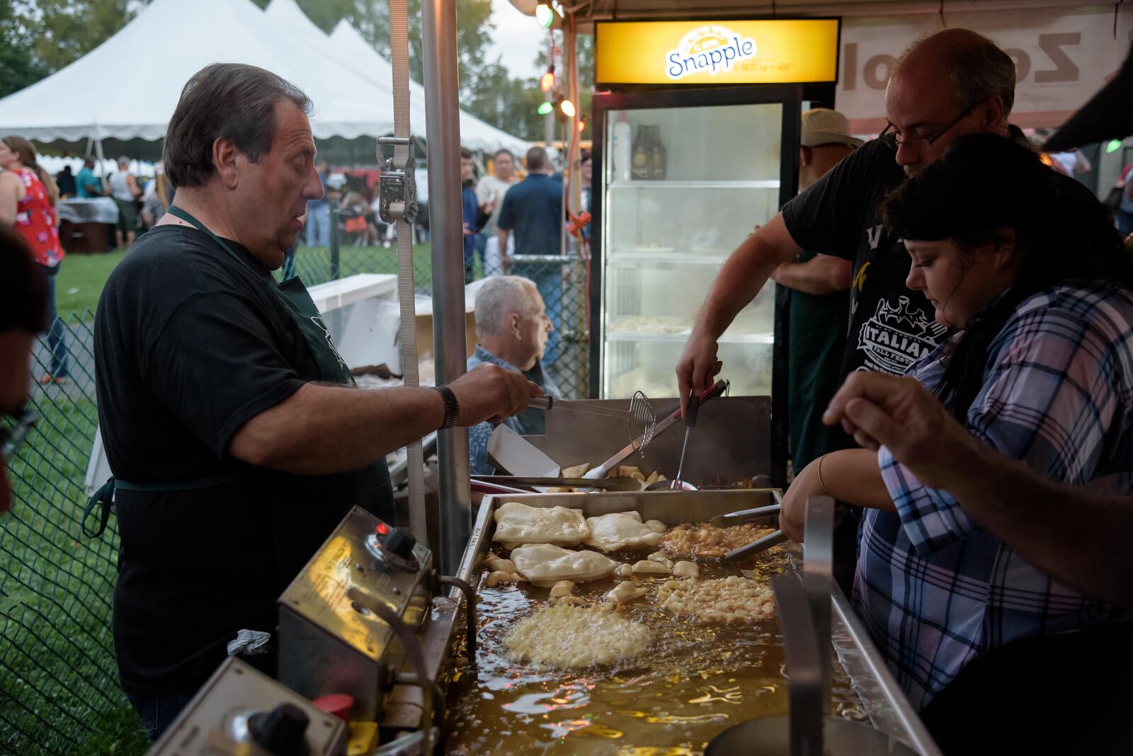 MANGIARE! The 42nd annual Italian Fall Festa dished out a three-day Italian feast Sept. 6-8, 2019, at the Sons of Italy lodge in Kettering. Did we spot you there? TOM GILLIAM/CONTRIBUTED