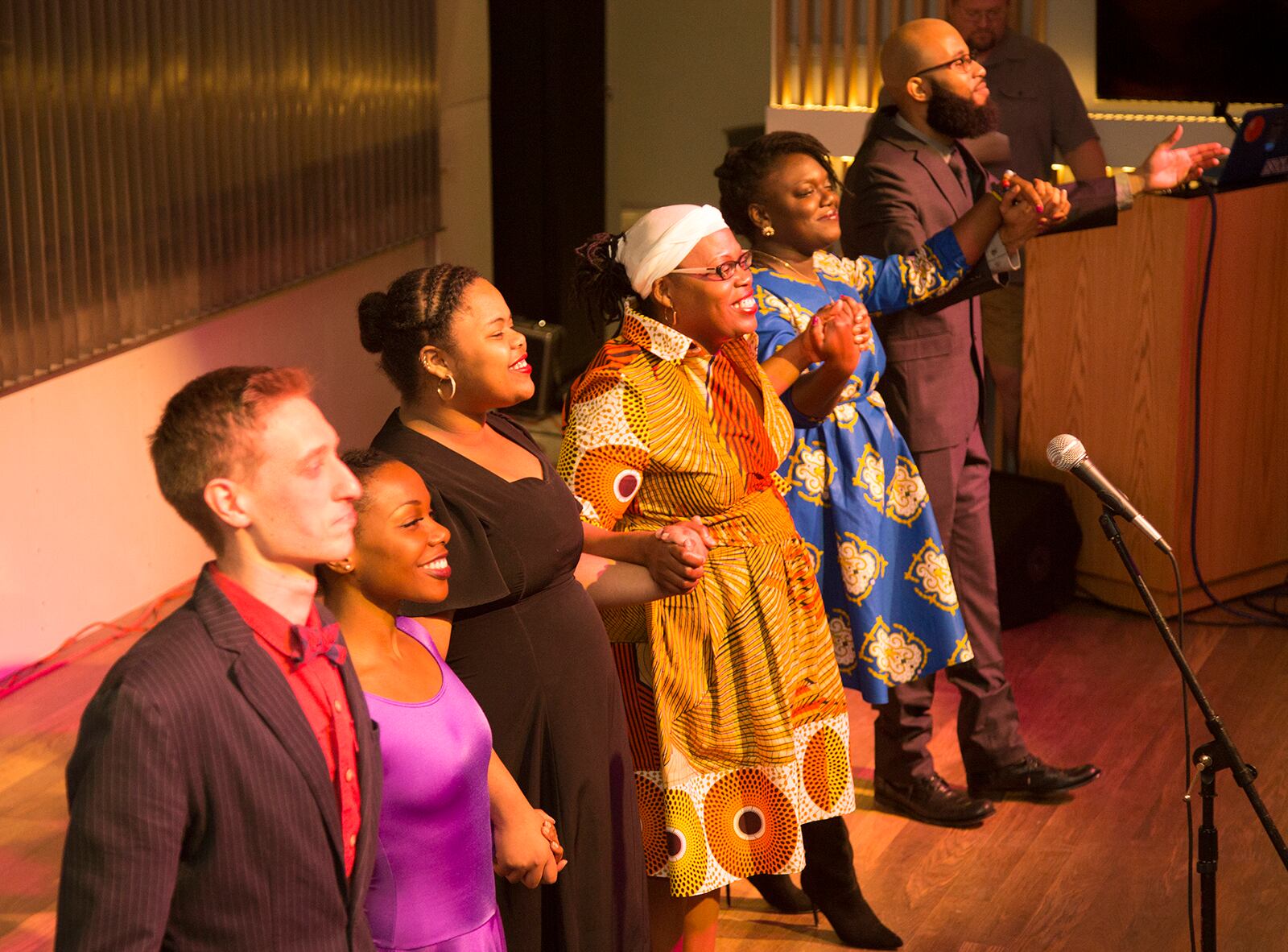 Artists and performers will add variety and excitement for attendees at A Novel Night — this is a photo from a performance at the Dayton Metro Library's Main Event. CONTRIBUTED