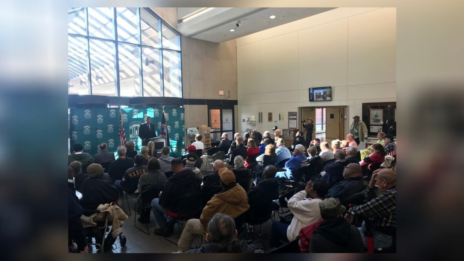 Dayton VA Medical Center Veterans Day Ceremony Sunday morning