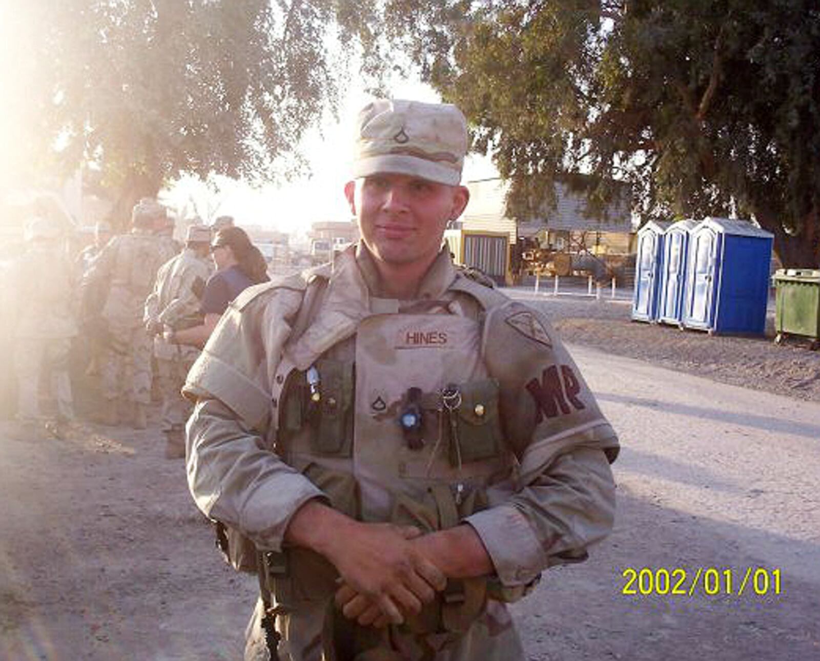 Army PFC Tim Hines