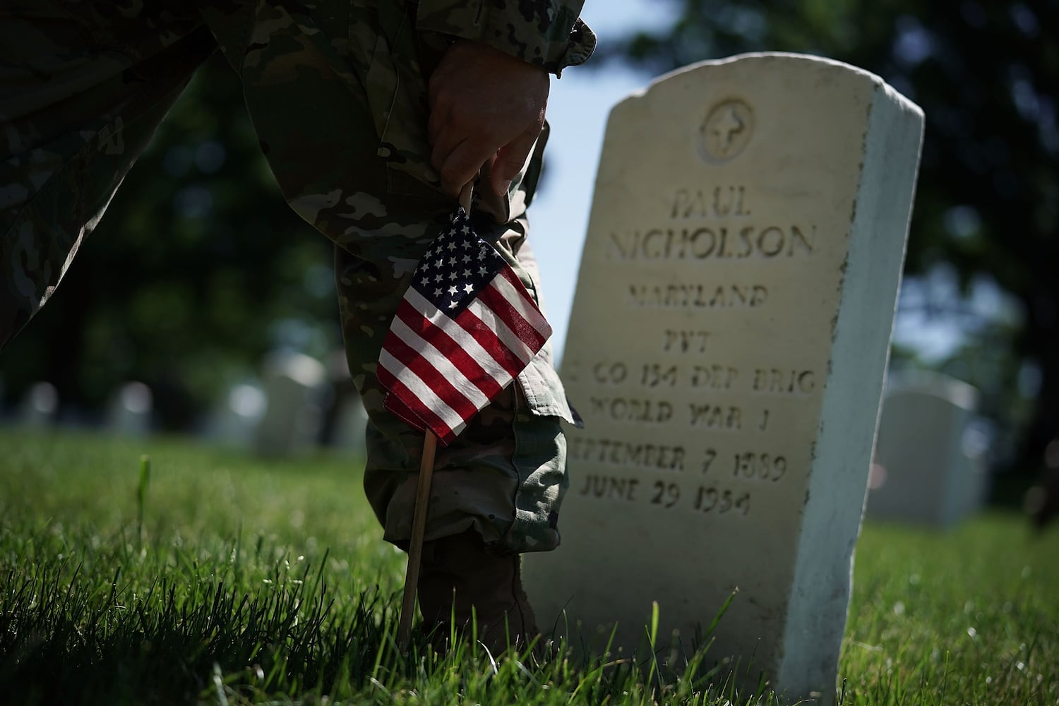 Photos: Memorial Day’s solemn reminder of those who gave the ultimate sacrifice