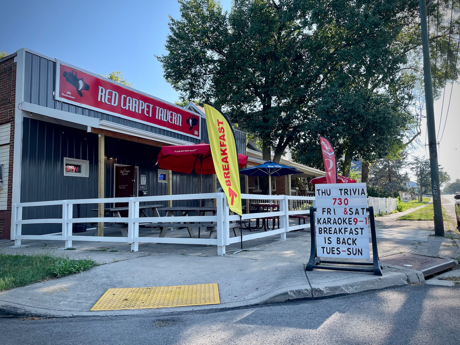 The Red Carpet Tavern is located at 3301 Wayne Ave. in Dayton's Belmont neighborhood. NATALIE JONES/STAFF