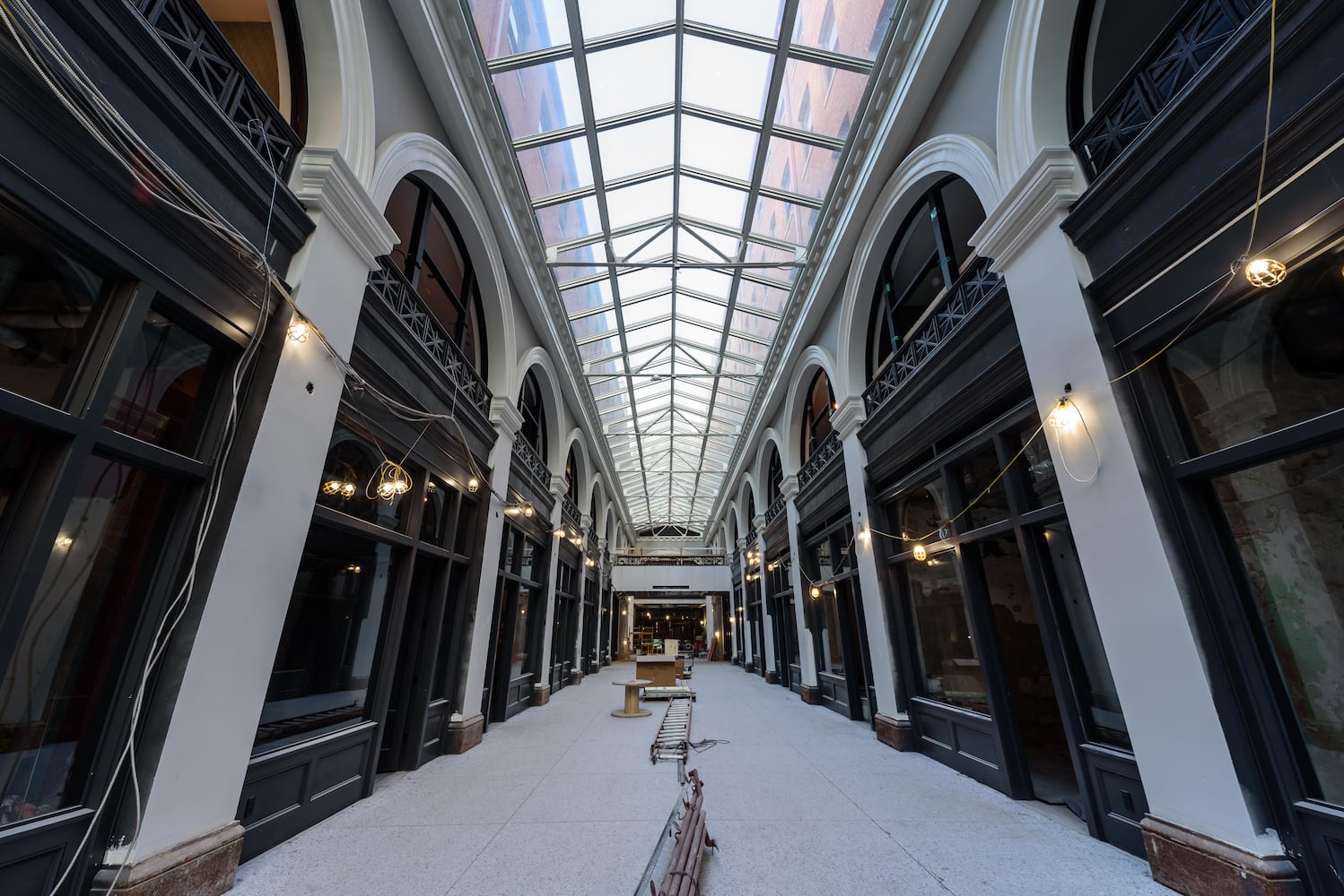 PHOTOS: Construction nearing completion on Phase 2 of the Dayton Arcade's North Arcade