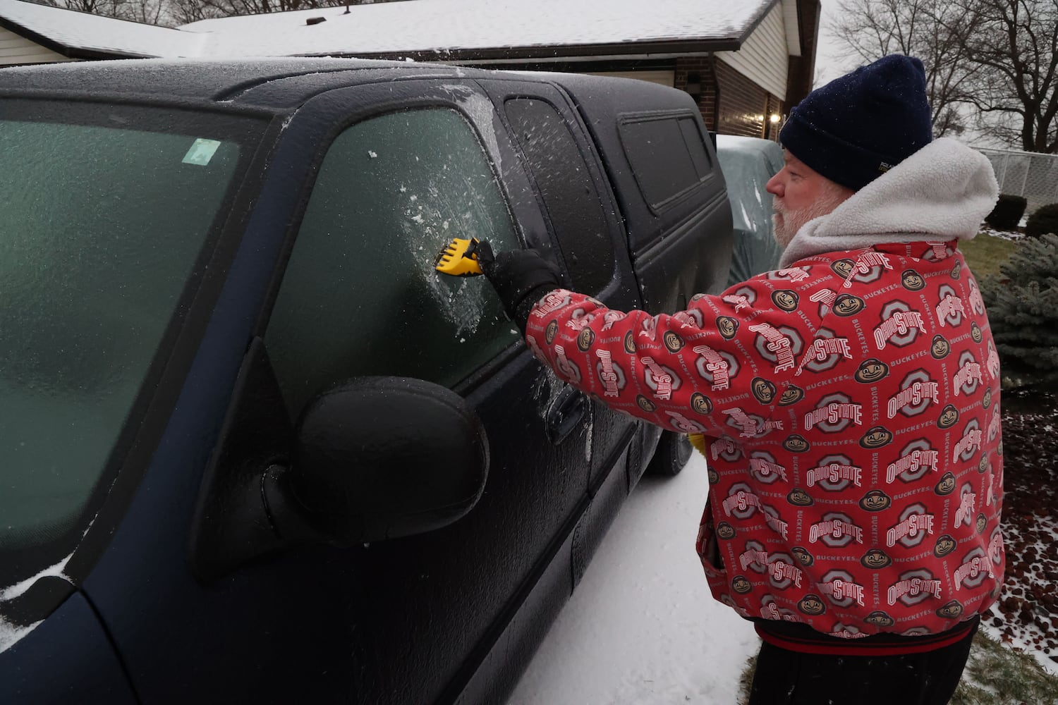 Winter weather strikes the Miami Valley