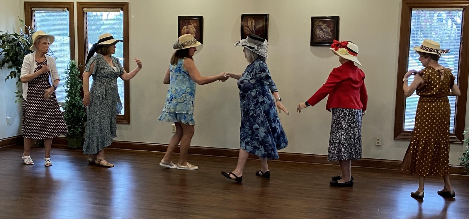 For more than five years now, the Dancing Divas, ranging from age 68 to 82, have danced their way into the hearts of their community during regular parties at the community clubhouse. Nothing professional, they readily admit. Just good fun. CONTRIBUTED