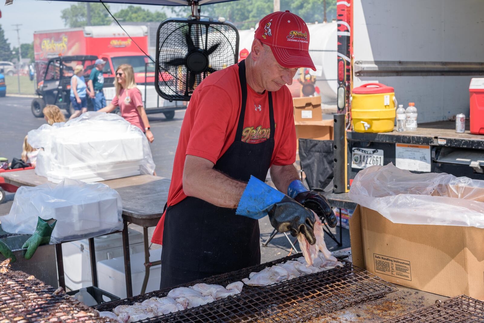 The Versailles Poultry Days Festival returned from June 11-13, 2021 after having been a carryout only event last year due to the COVID-19 pandemic. As of 4:47 p.m. on Sunday, the festival’s famous chicken dinners sold out reaching 35,500 and shattering the previous record of 29,000. Did we spot you there on Saturday? TOM GILLIAM / CONTRIBUTING PHOTOGRAPHER