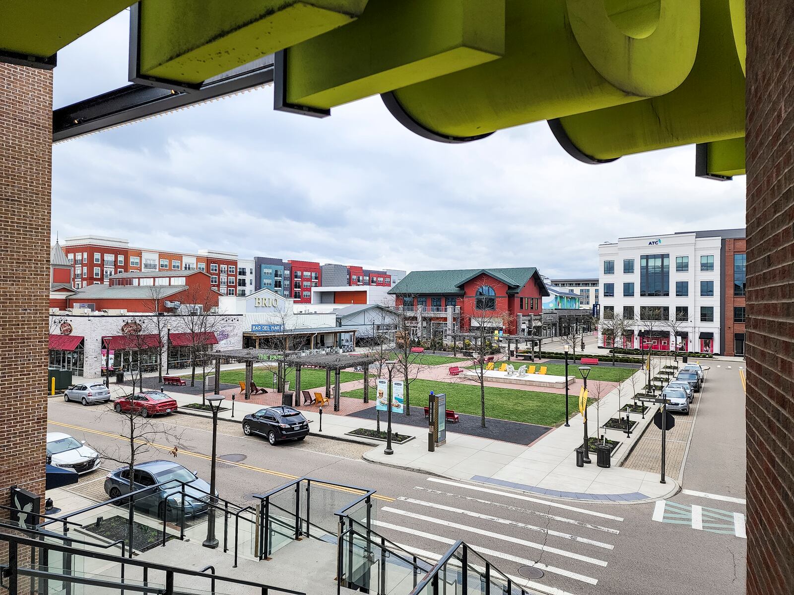 Liberty Center is a mixed use shopping, dining and living area in Liberty Township. NICK GRAHAM/STAFF