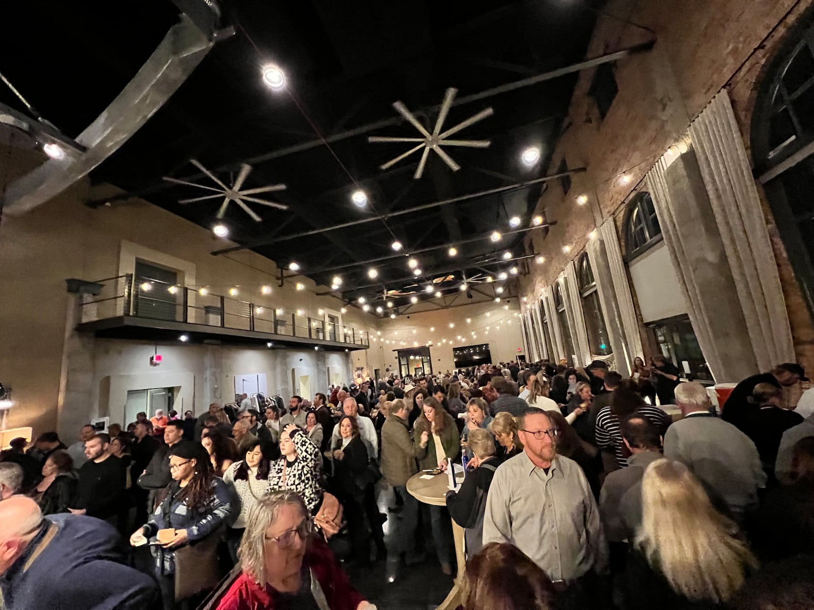 The crowd at Sneak Peek to Winter Restaurant Week 2023