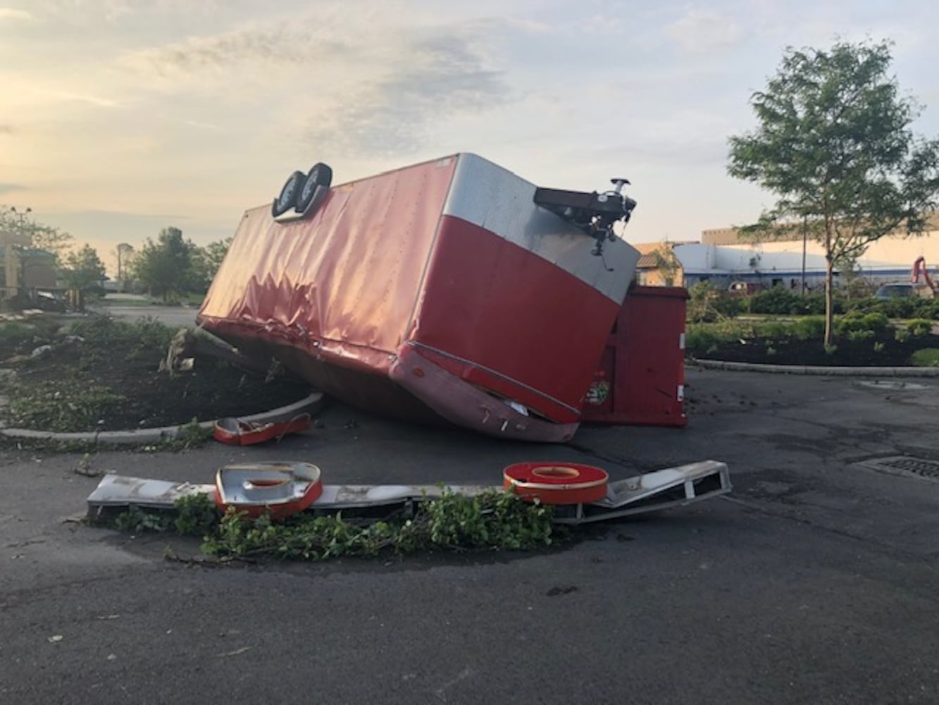 PHOTOS: Daylight reveals widespread damage from Monday storms