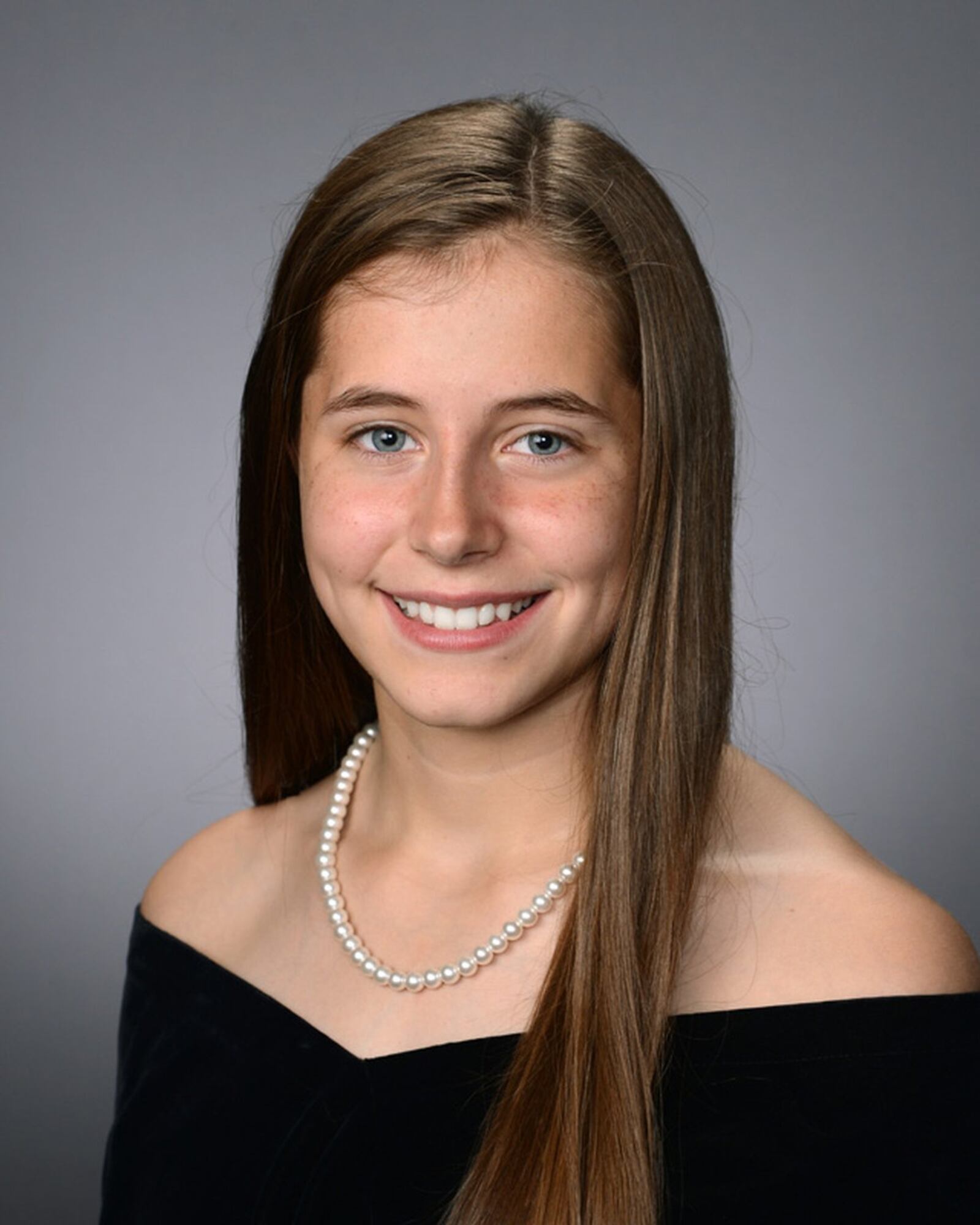 Annie Bete, co-valedictorian of Carroll High School, 2019