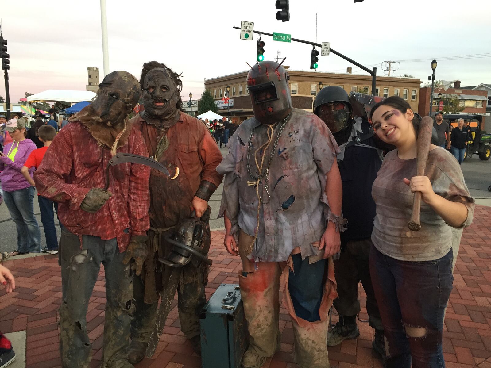 Just a few of the congenial ghouls you might encounter at the Fairborn Halloween Festival in Fairborn, Ohio. CONTRIBUTED