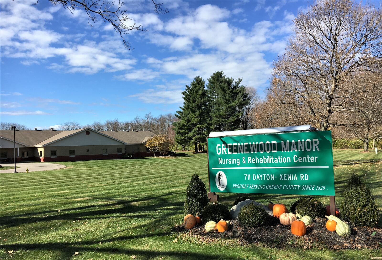 Greenewood Manor nursing home is located on Dayton-Xenia Road. STAFF/BONNIE MEIBERS