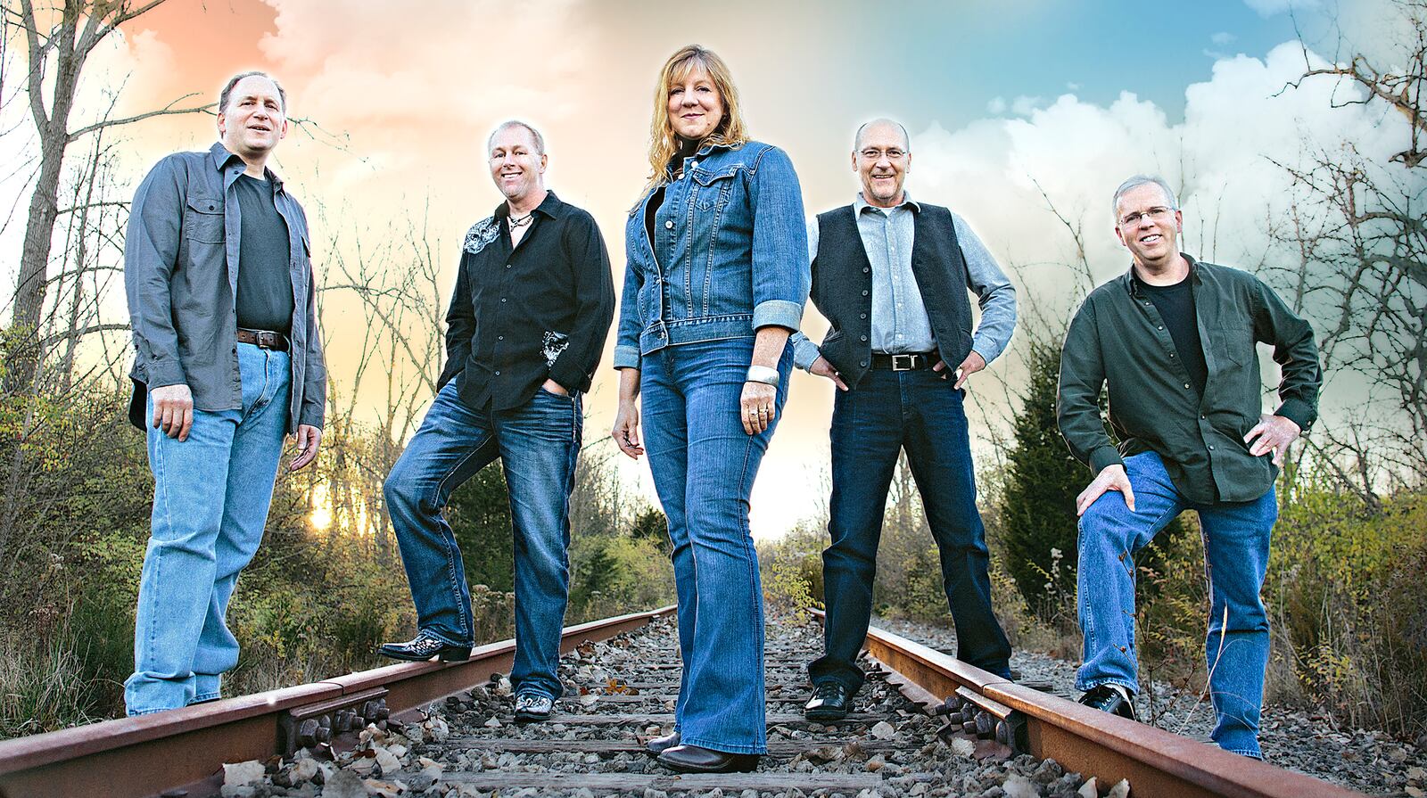 Ludlow Creek members Tom Scarpelli, Dave Benson, Michelle Scarpelli, Jeff Friend and Allen Seals. The band is releasing their second album later this summer. CONTRIBUTED