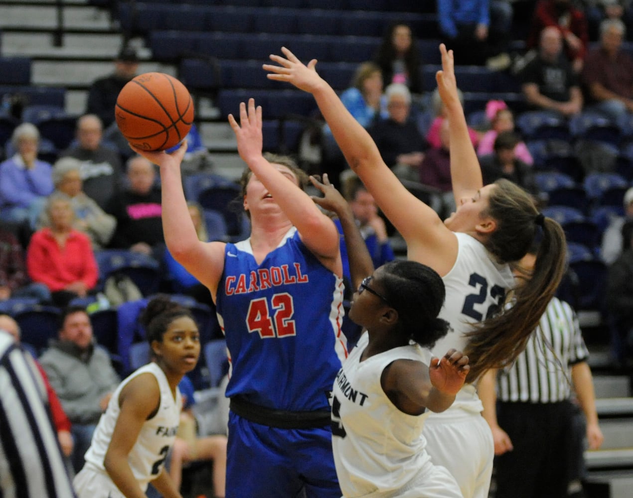 PHOTOS: Carroll at Fairmont girls basketball