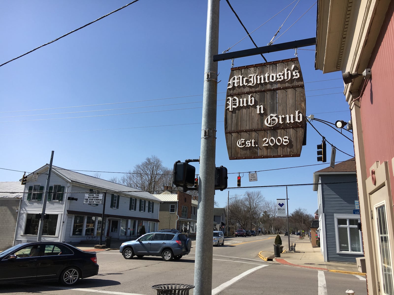 Bellbrook is looking to make improvements to downtown with a streetscape project. STAFF/BONNIE MEIBERS