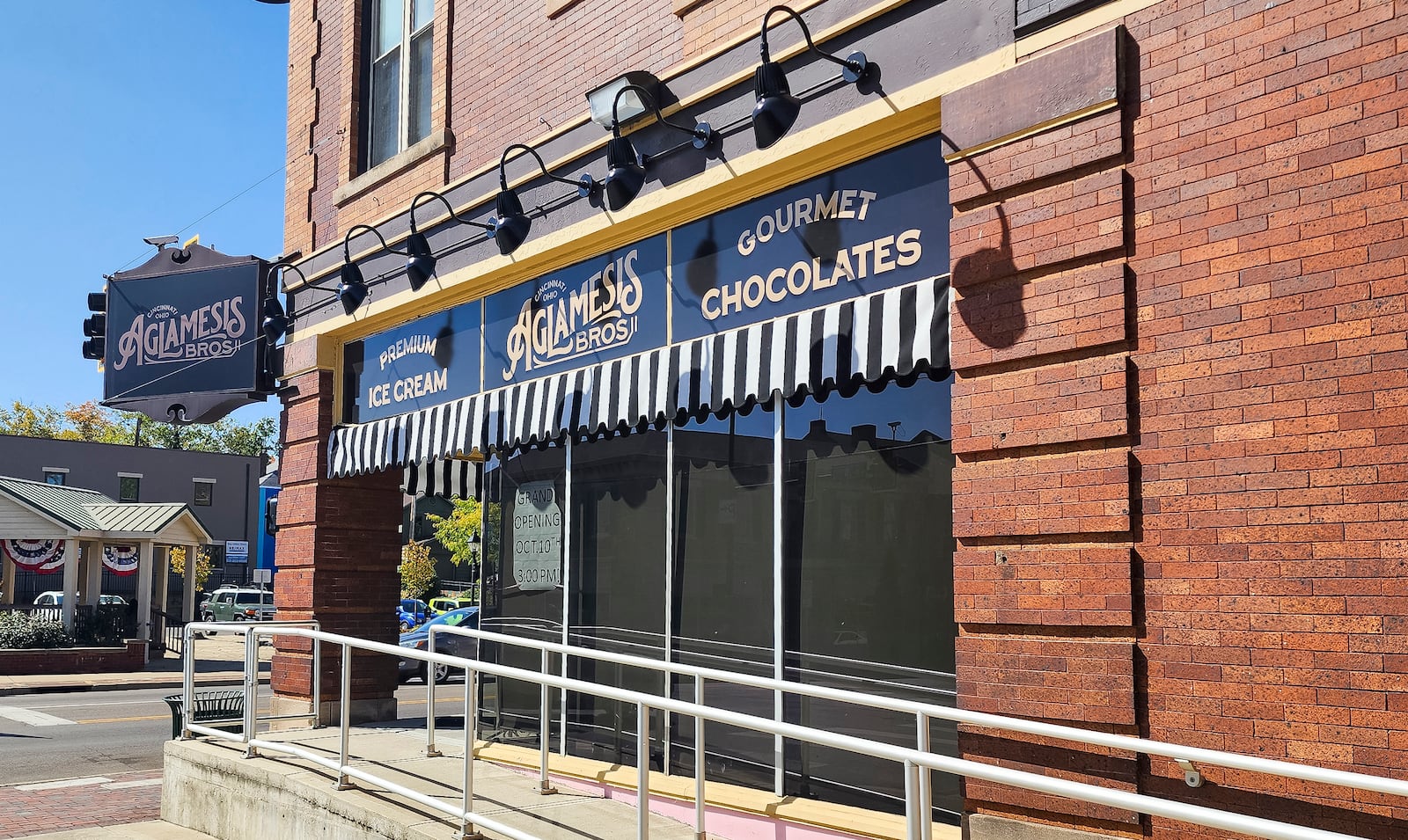 Aglamesis Bros. Ice Cream & Chocolates is opening the first new location in 54 years at the corner of Main Street and D Street Thursday, Oct. 10, 2024, in Hamilton. NICK GRAHAM/STAFF