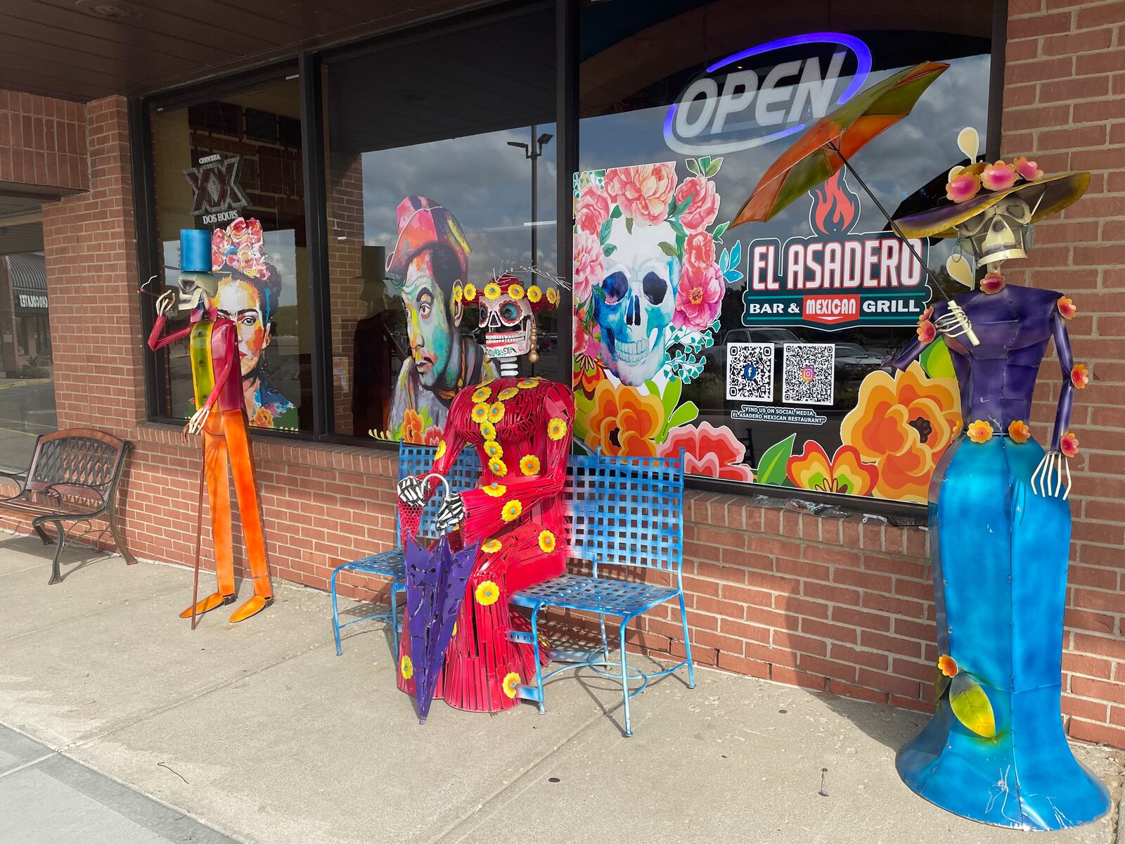 Rancheros Cocina Mexicana, located in Centerville’s Cross Pointe Shopping Center, is being rebranded into El Asadero Mexican Grill. NATALIE JONES/STAFF