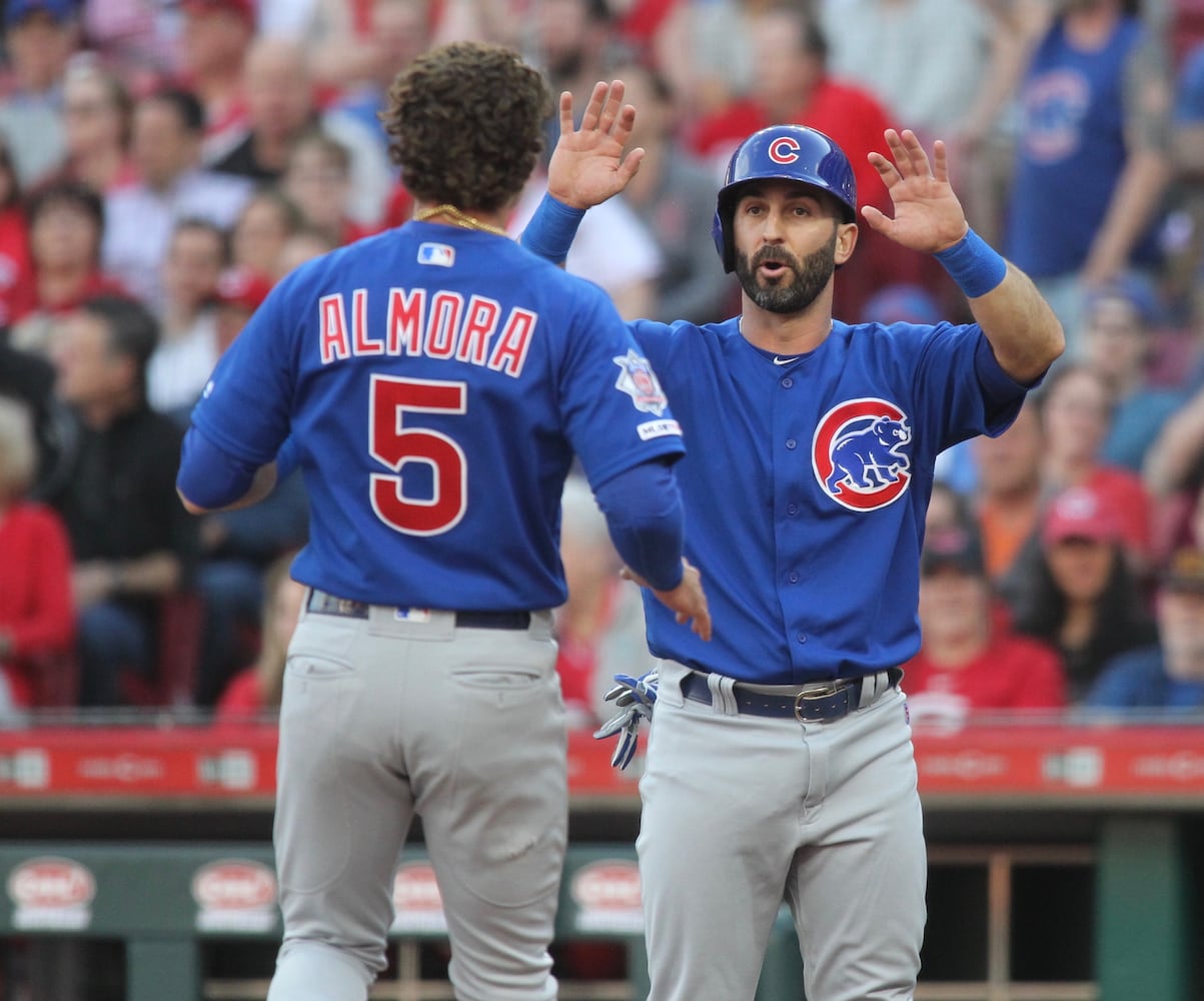 Photos: Reds fall 3-1 to Cubs in series opener