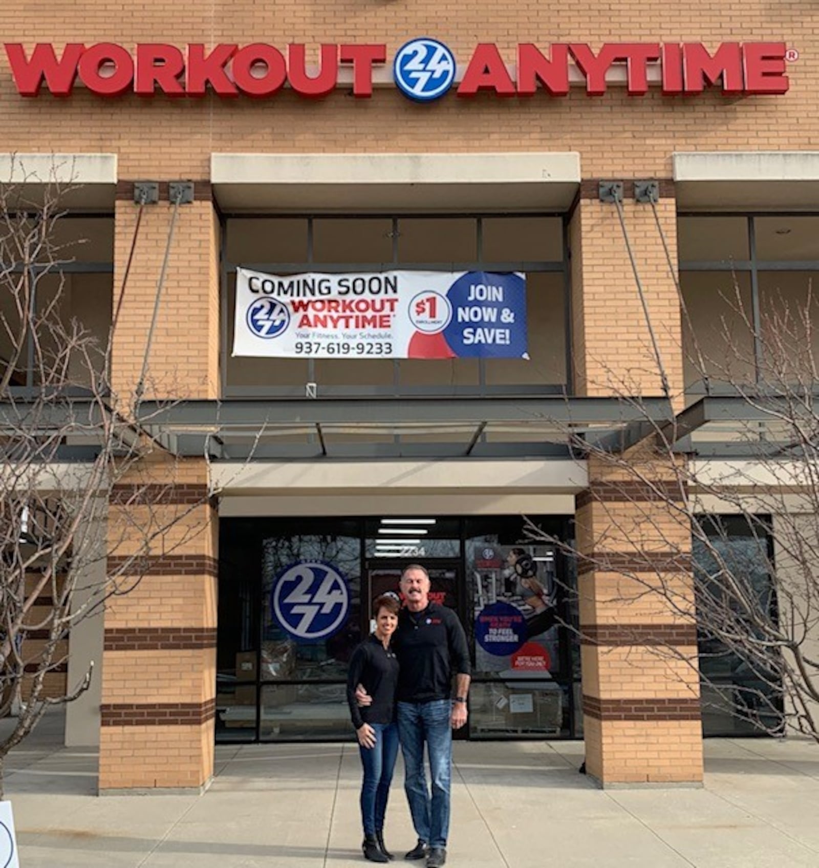 Kettering residents Holly and Bob Surface are opening a new Workout Anytime fitness center at 2234 S. Smithville Road in The Shoppes at Kettering Pointe.