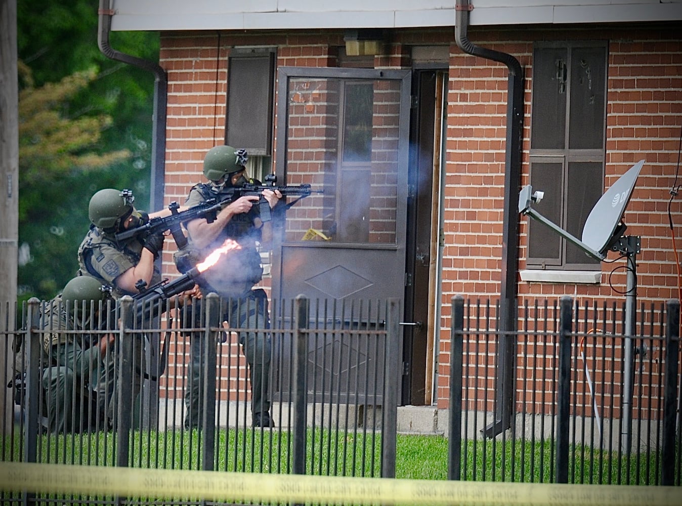 Dayton Shooting SWAT Standoff