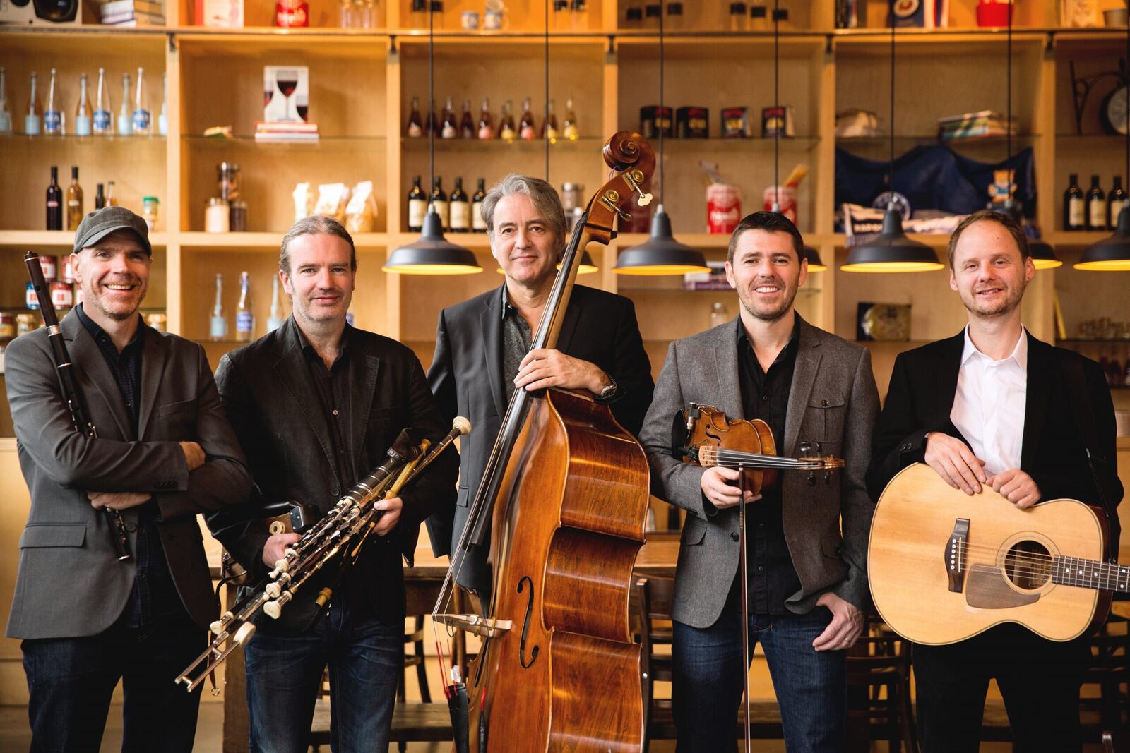 Lúnasa, described as the “Irish music dream team,” is bringing its internationally touring, contemporary instrumental music March 11 to the Foundry Theater. CONTRIBUTED PHOTO: Lúnasa