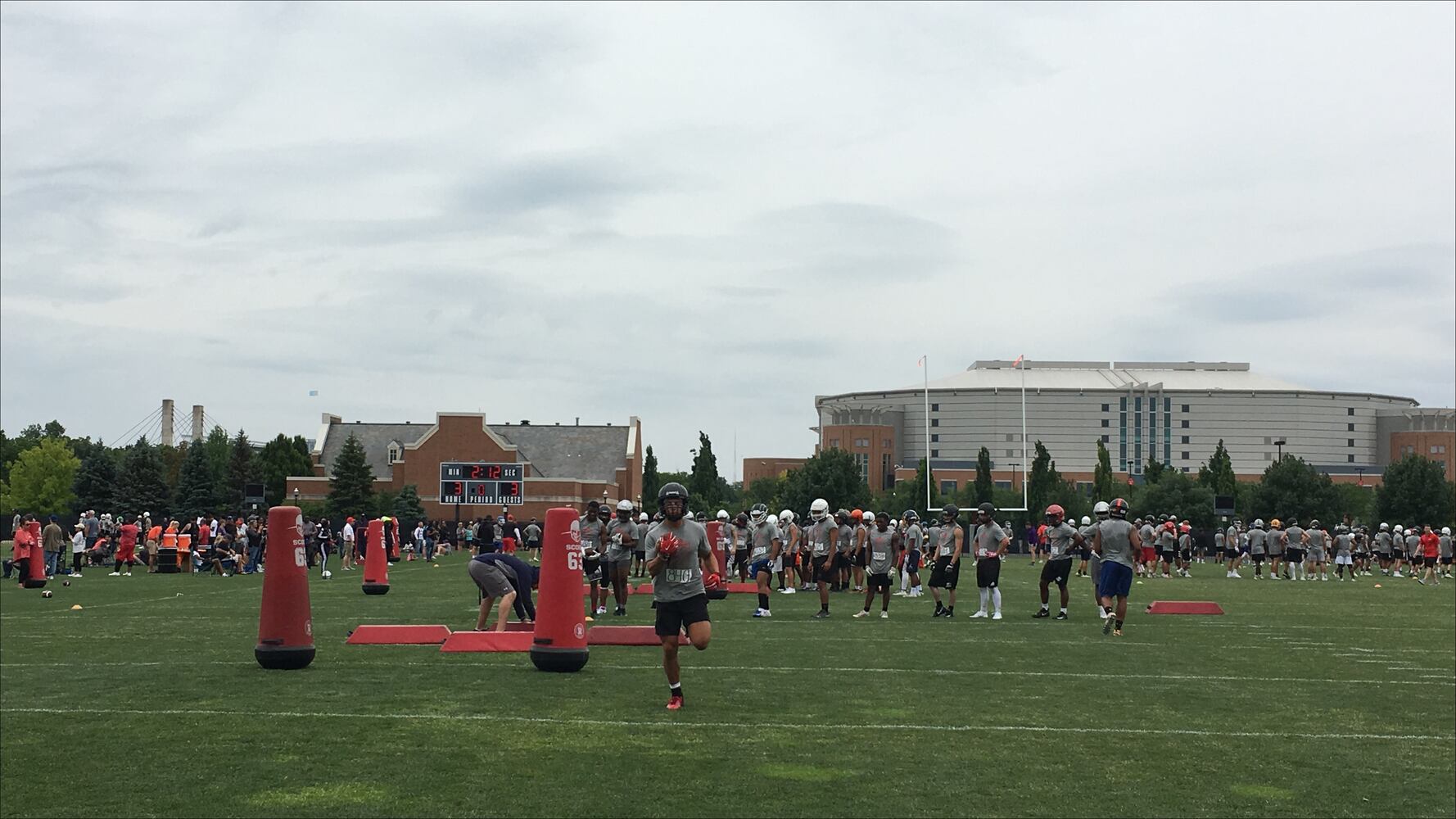 Ohio State football camp