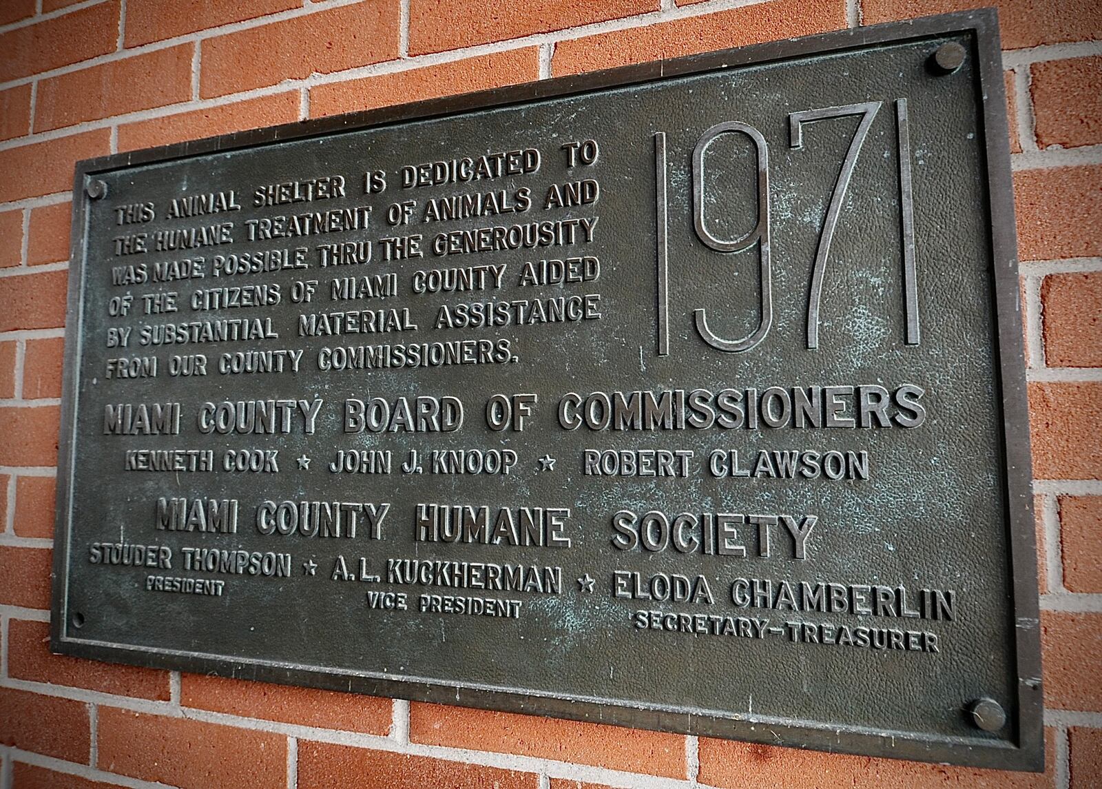 The Miami county animal shelter was built over 50 years ago. Every inch of it is used now for storage or space for animals, including the garage. MARSHALL GORBY \STAFF