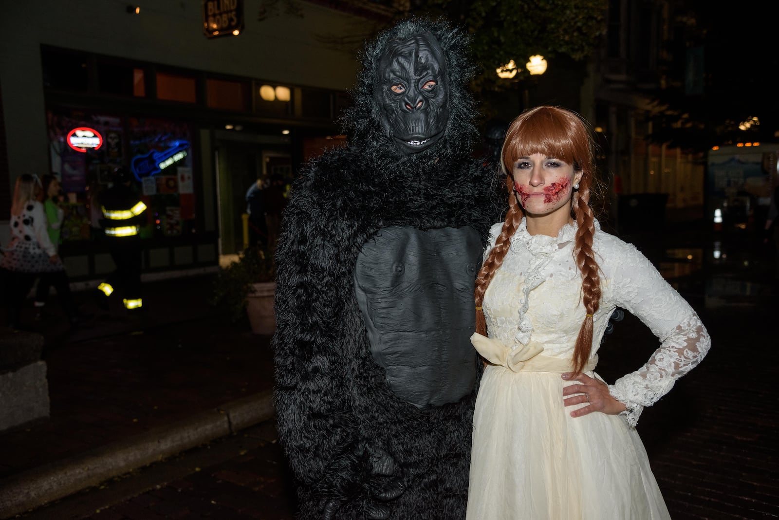 Hauntfest 2018 took over Fifth Street and the Oregon District near downtown Dayton on Saturday, Oct. 27. The annual Halloween event serves as a fundraiser for the business district that partly covers its improvement efforts. TOM GILLIAM / CONTRIBUTING PHOTOGRAPHER