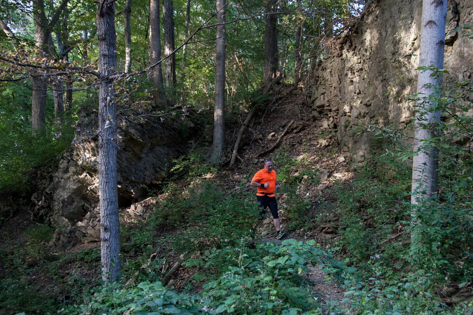 On the trail, a runner’s mind needs to be at least partially engaged and tuned in to the environment so as not to fall on any obstacles. CONTRIBUTED