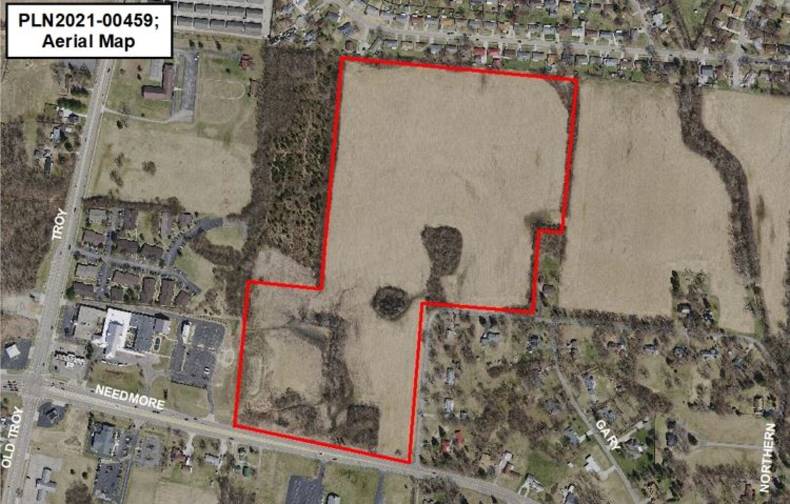 Oakes Tree Development proposes 166 new ranch-style homes in northeast Dayton. CONTRIBUTED