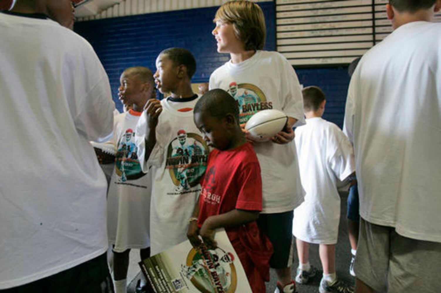 Martin Bayless football camp 2010