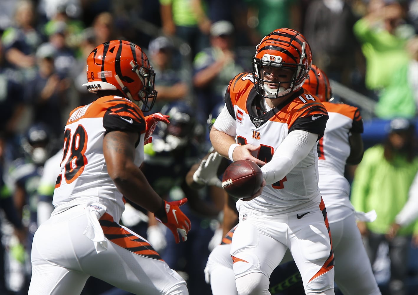 PHOTOS: Cincinnati Bengals lose season opener to Seattle Seahawks