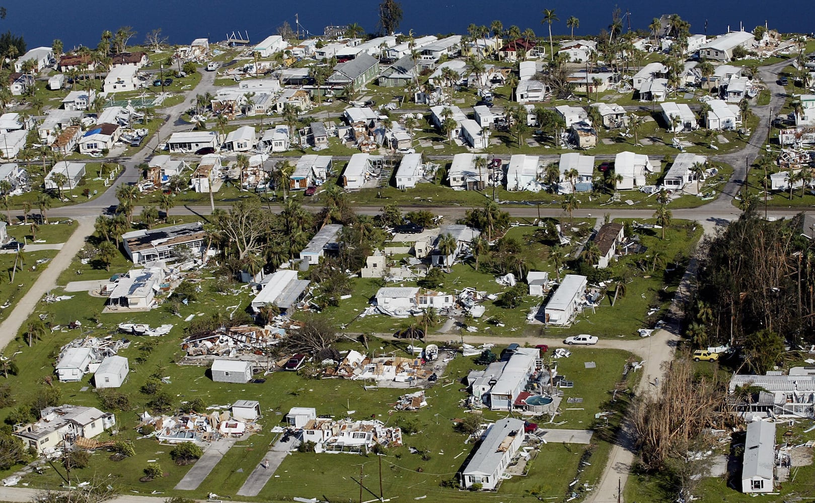 Destructive power of hurricanes