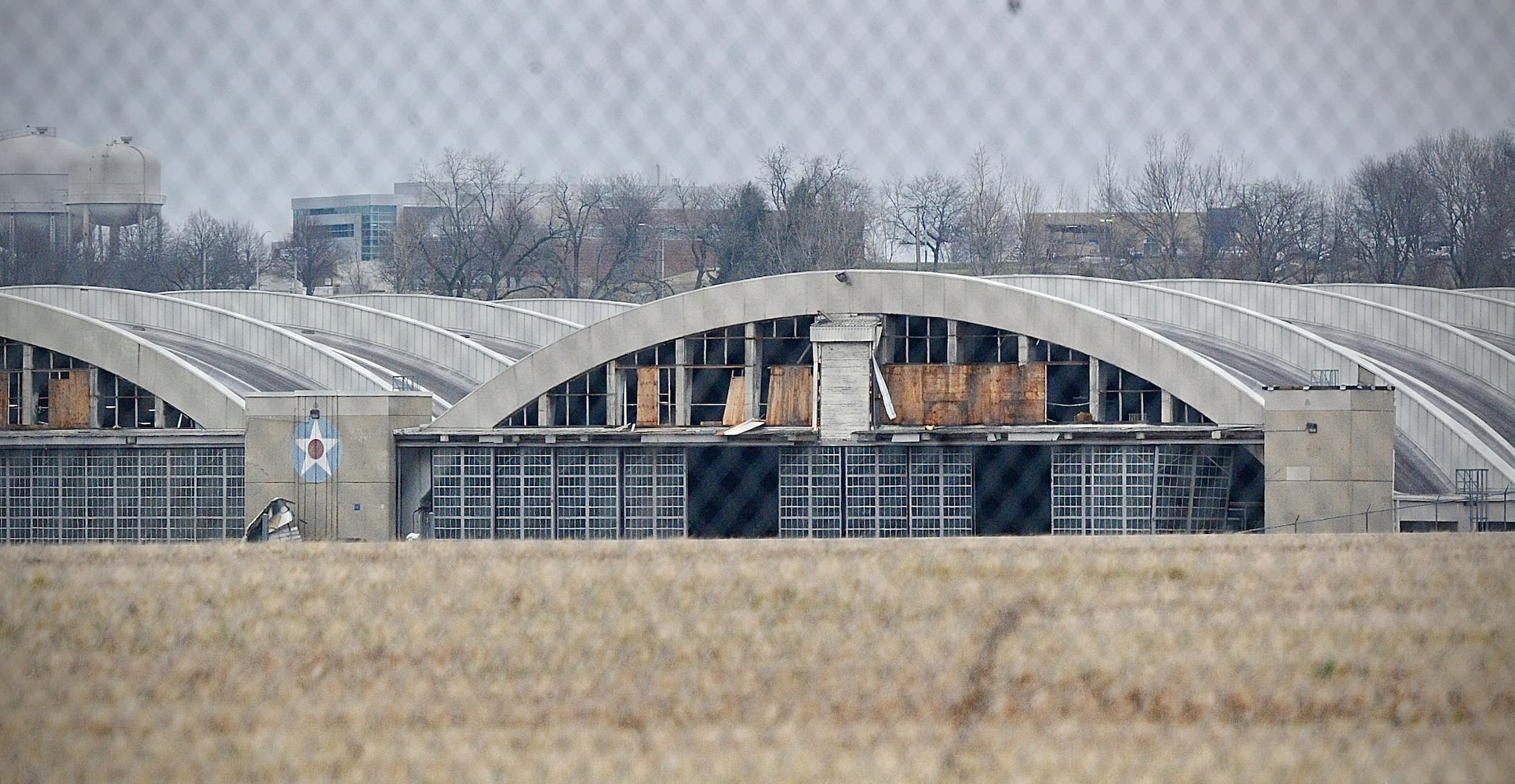 Storm damage, Wright Patterson Air Force Base