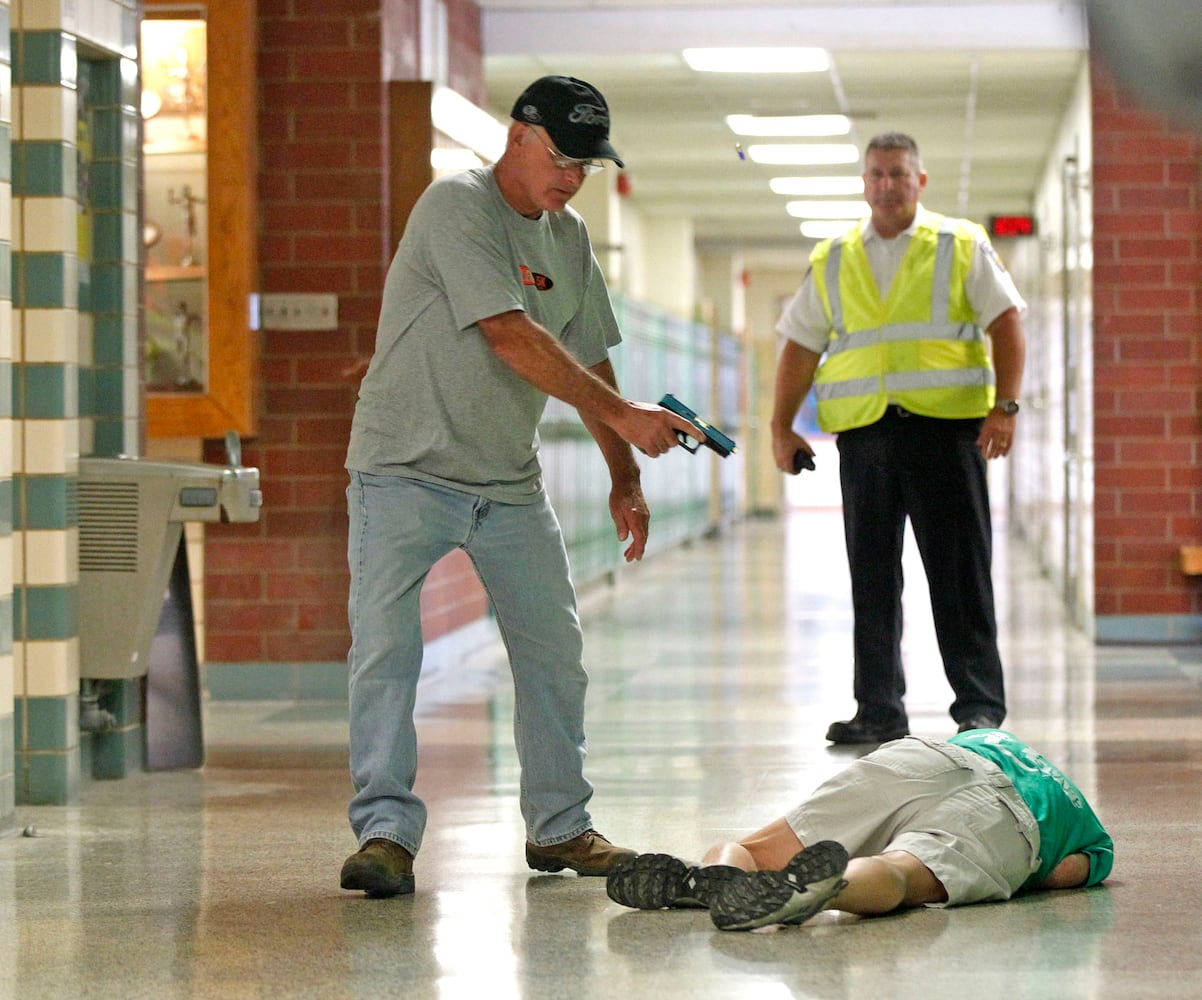 Mock School Shooter Training at Northmont