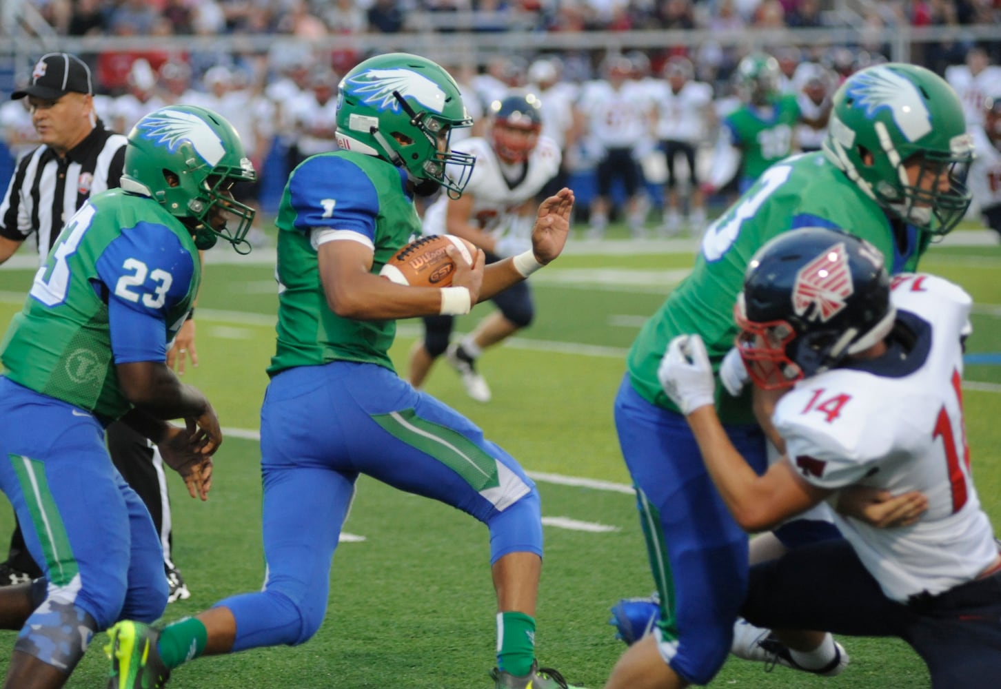 PHOTOS: Piqua at CJ football, Week 1