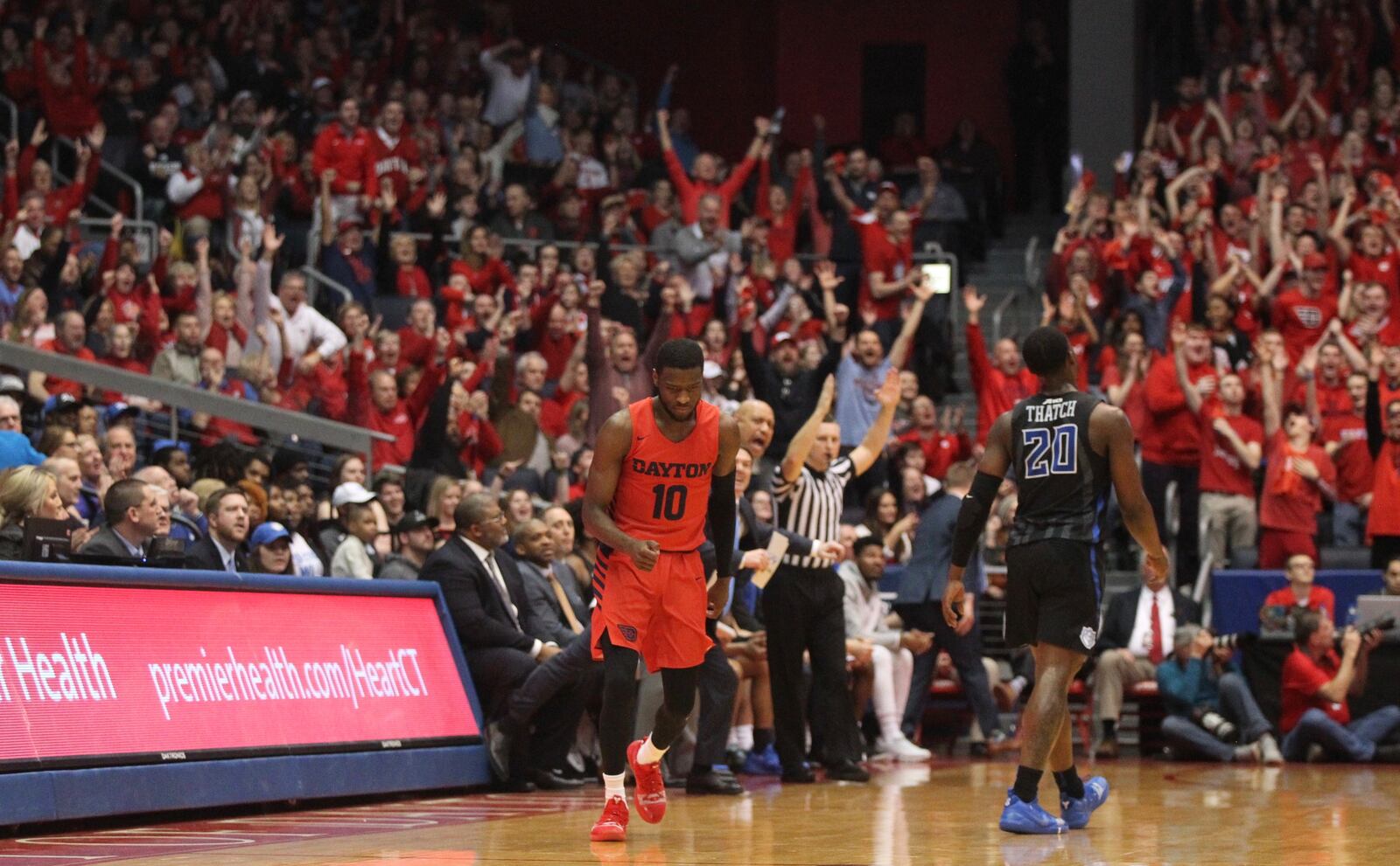 Dayton against Saint Louis on Saturday, Feb. 23, 2019, at UD Arena.