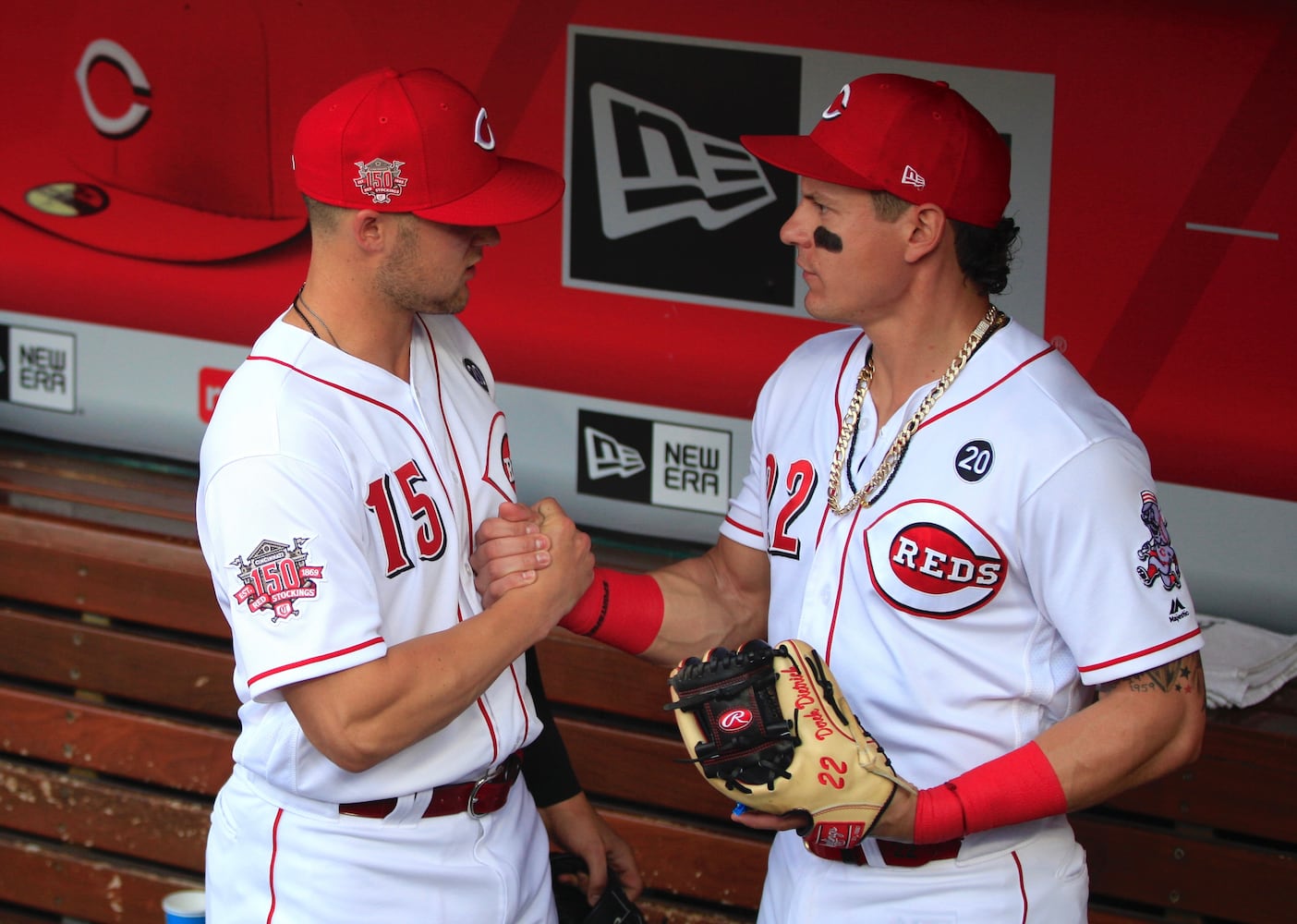 Photos: Nick Senzel makes big-league debut with Reds