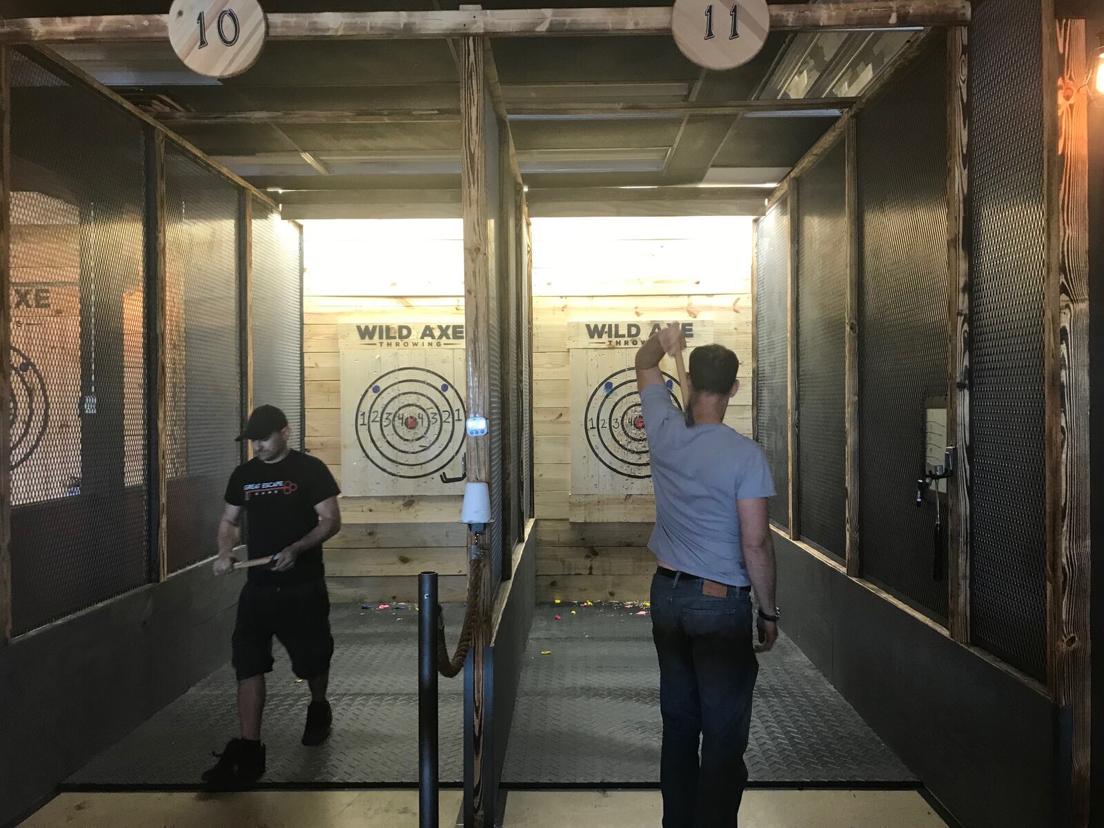 Wild Axe Throwing will open this week on Thursday, June 20.  Owners and business partners, Daniel Huiet and Michael Keggan, also own and operate Great Escape Game in Beavercreek.