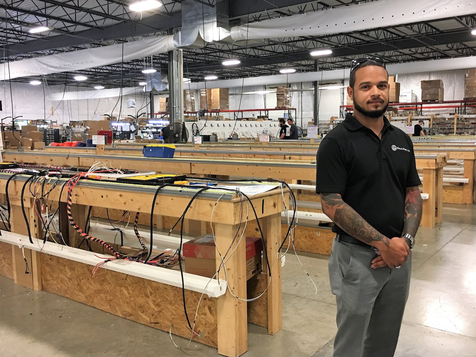 Paul Wise, program and sales manager at ElectriPack Inc. in Miamisburg, says he's the exception to the rule because he's been able to advance in his career despite a history of addiction and a criminal record. KATIE WEDELL/STAFF